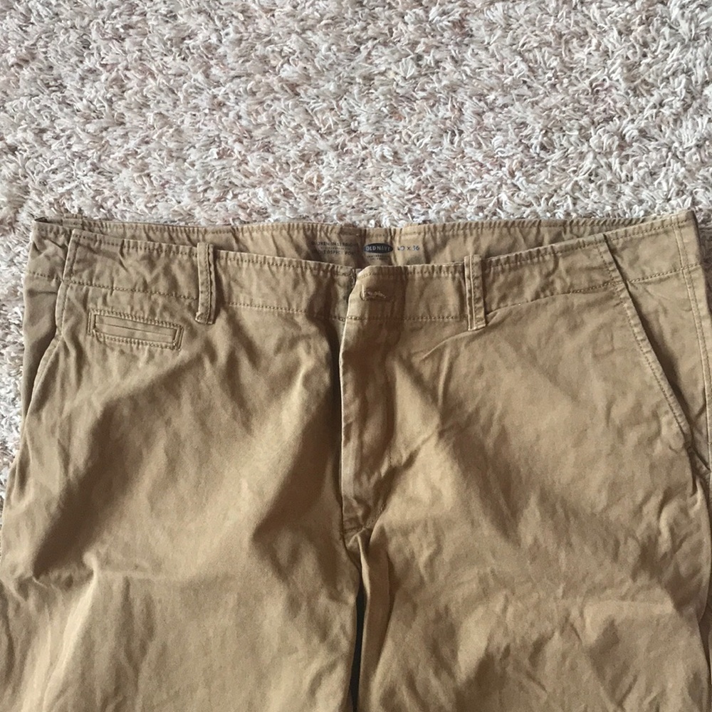 Old Navy light brown chinos 40x36